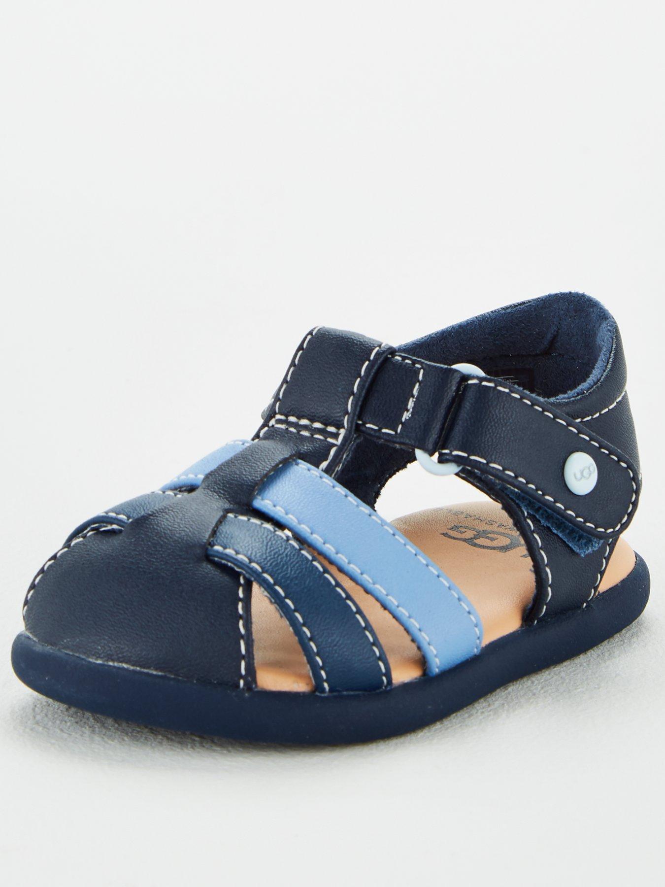infant navy sandals