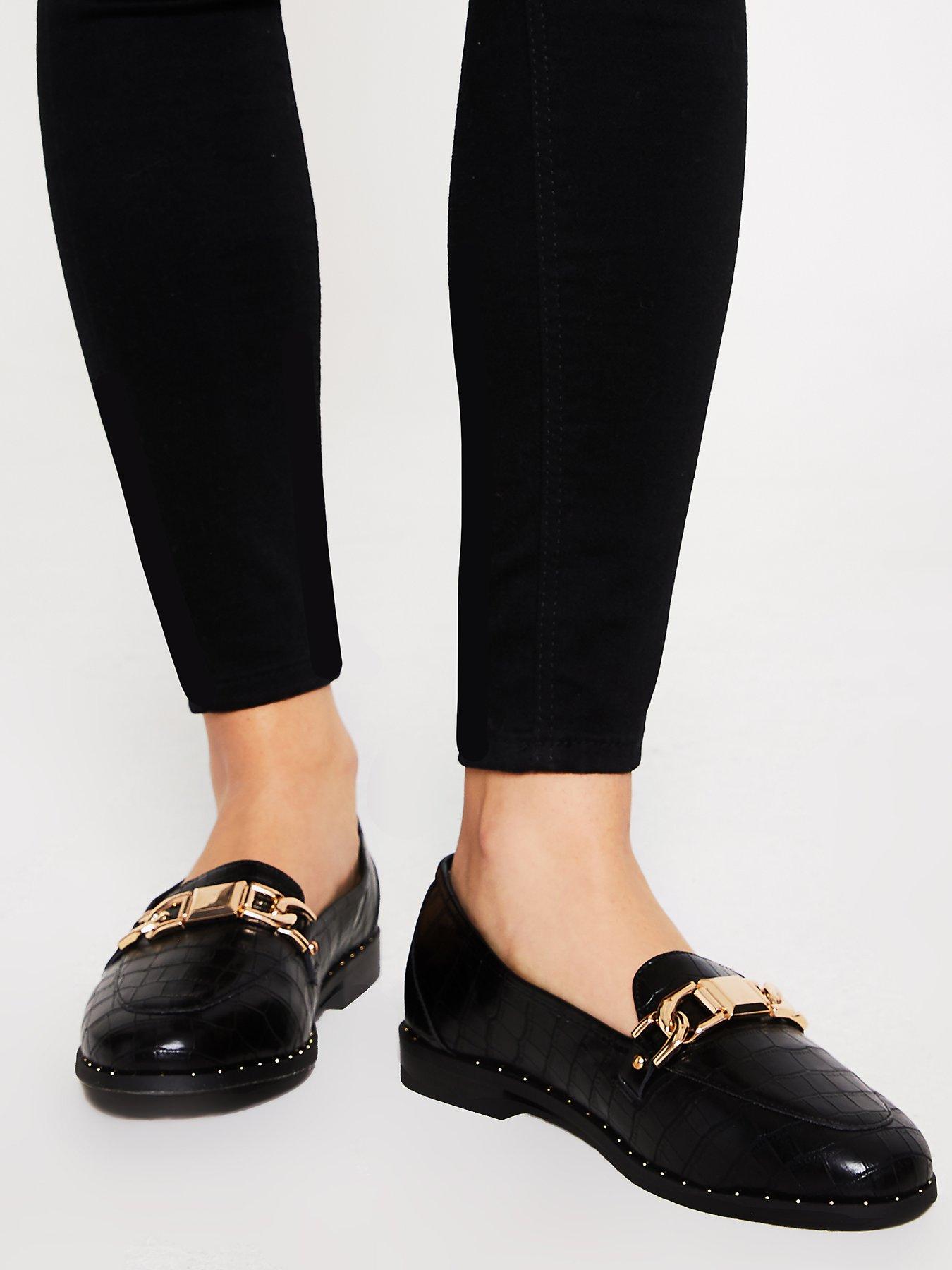 river island loafers