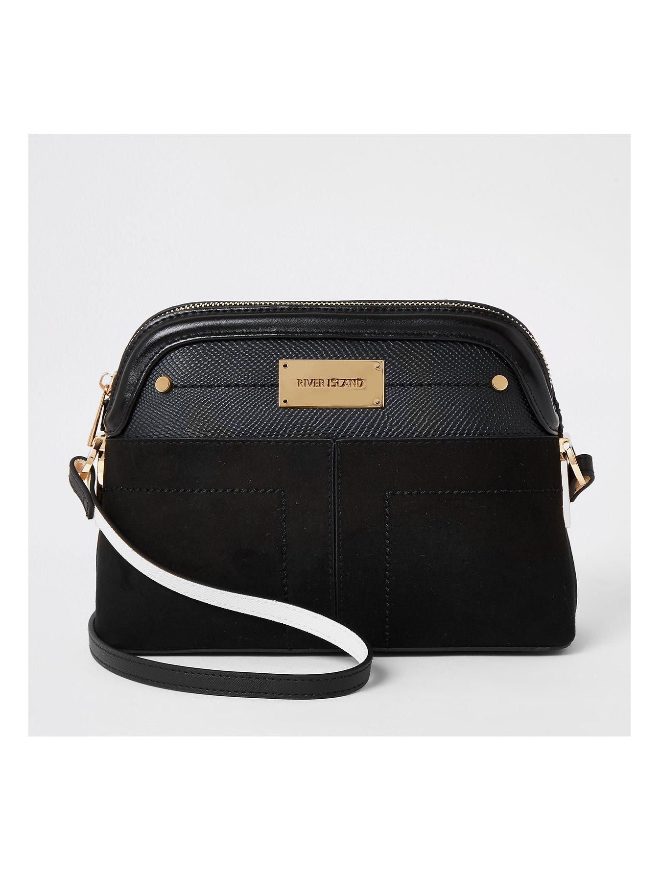 black kettle zip cross body bag