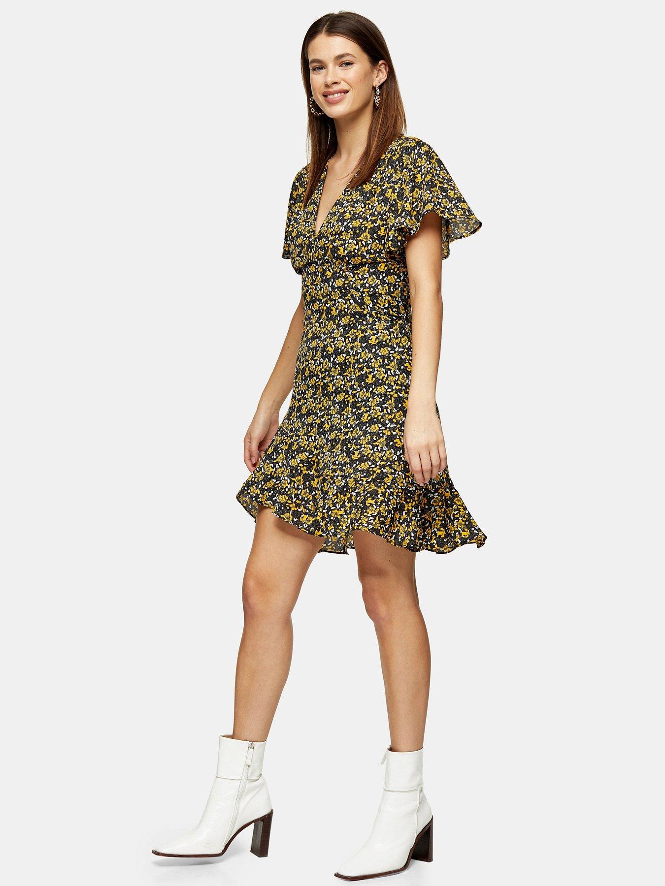 ditsy tea dress uk