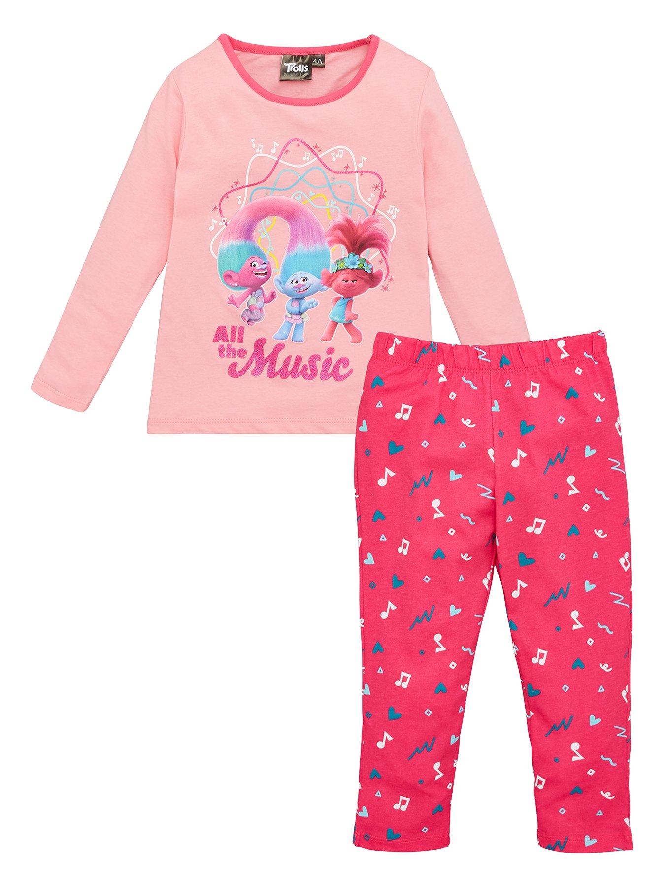 Dreamworks Trolls Girls All The Music Pj Set review