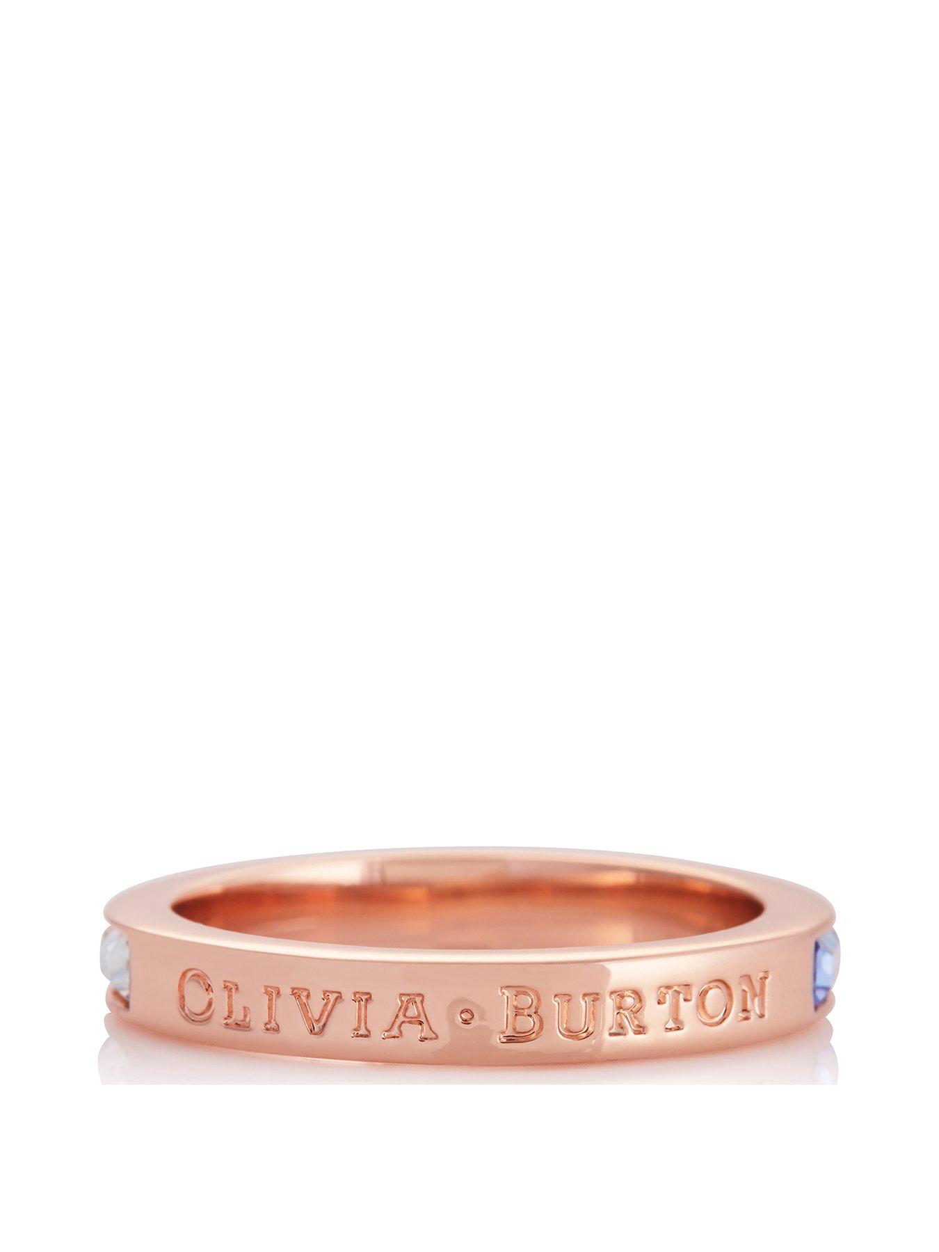 Olivia Burton Olivia Burton Rainbow Bagguette Ring Rose Gold review