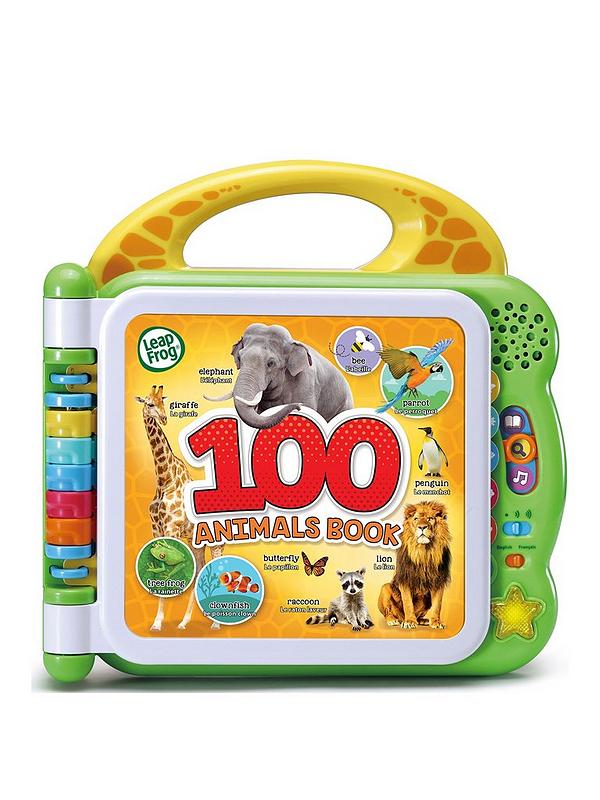 Image 1 of 2 of LeapFrog 100 Words Animal Book