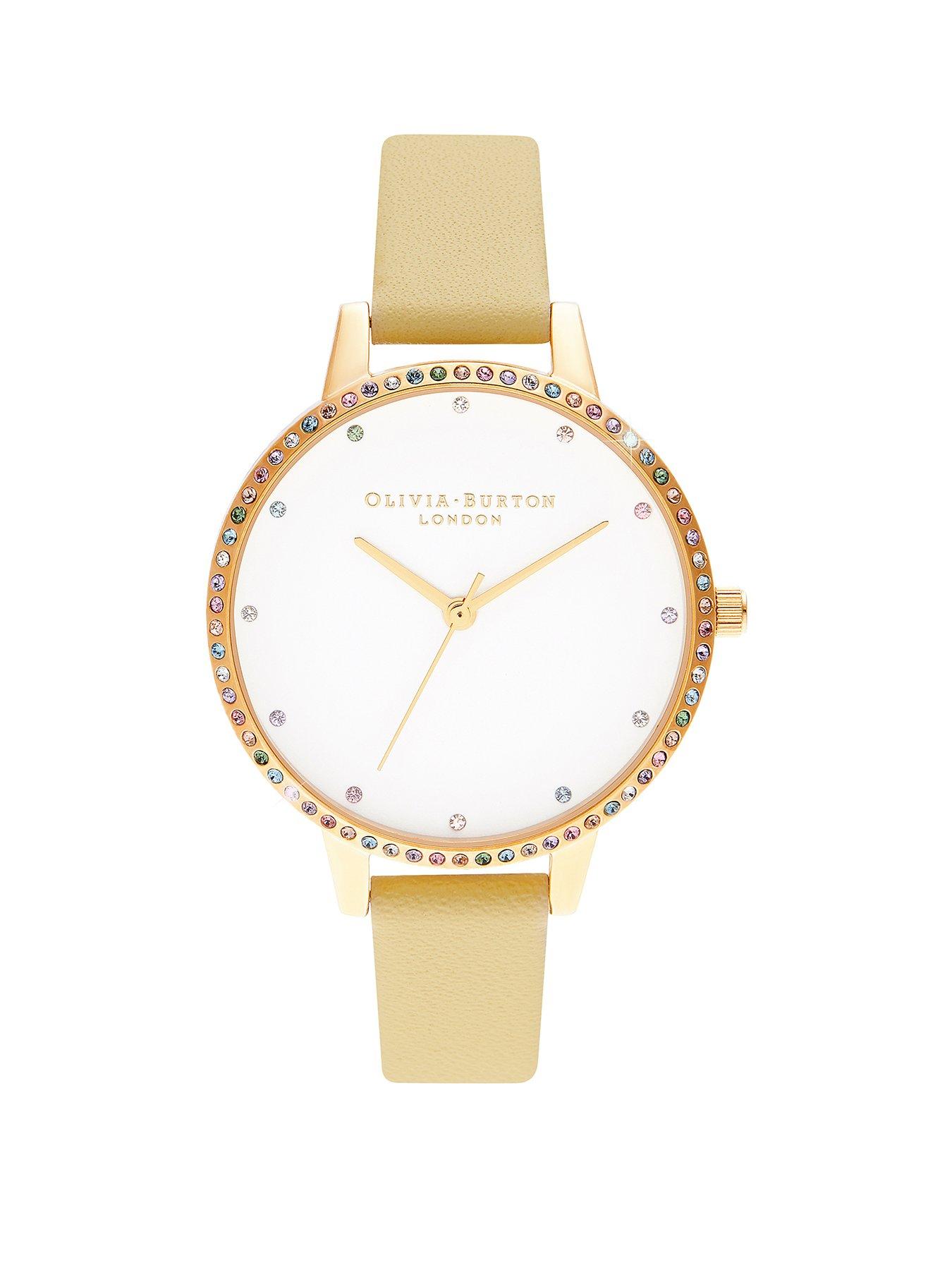 Olivia Burton Olivia Burton Rainbow Bezel Sunshine Gold Watch review