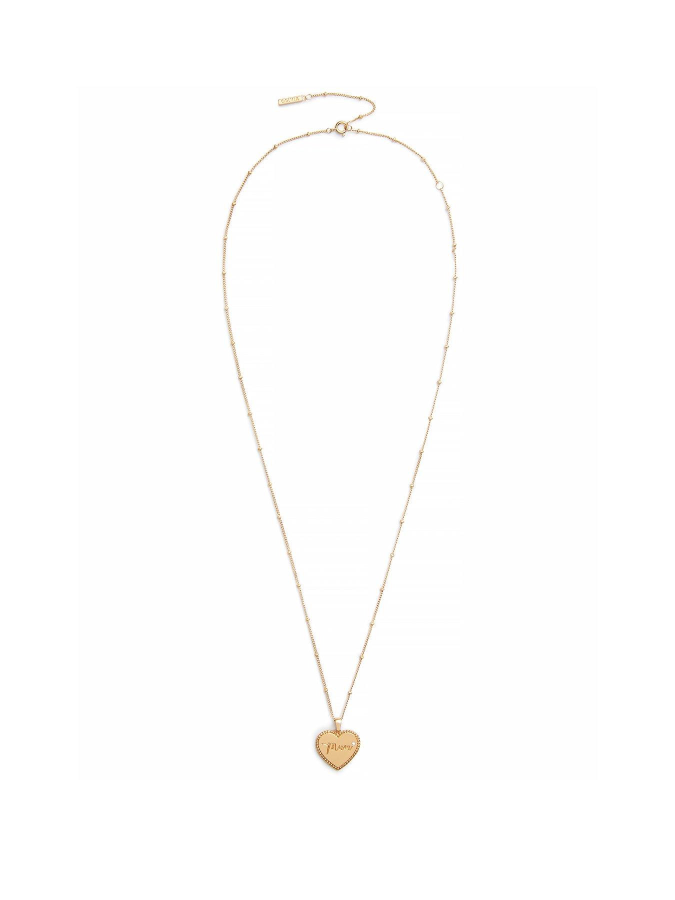 Olivia Burton Mum Necklace Gold review