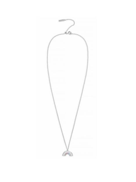 olivia-burton-silvernbsprainbow-necklace