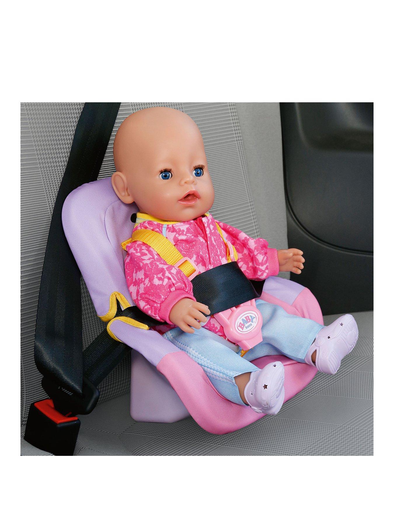 baby born doll car seat