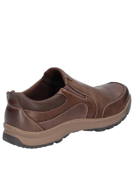 Hush Puppies Jasper Casual Slip On Shoes - Brown | very.co.uk