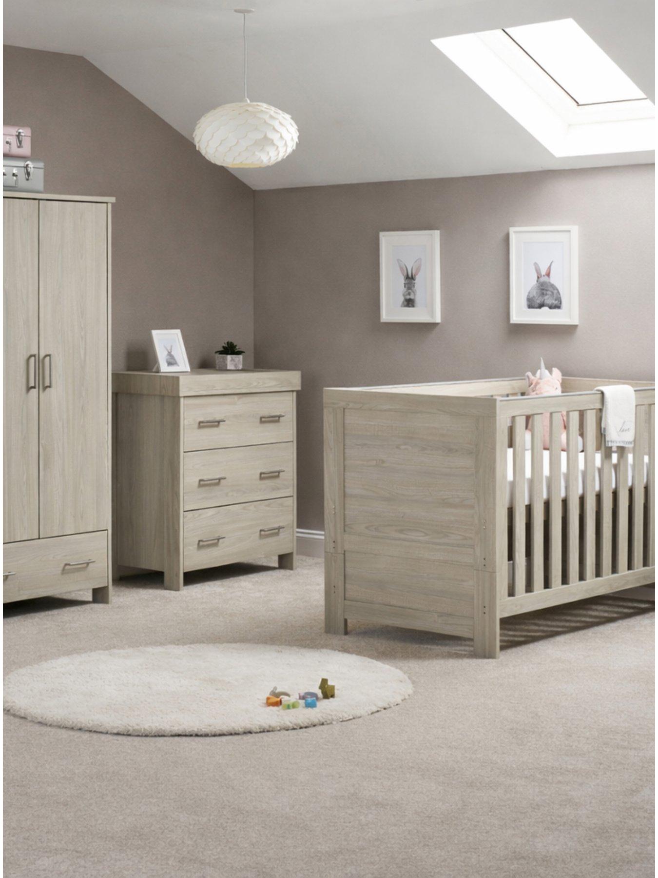 Obaby Nika 3-piece Nursery Room Set