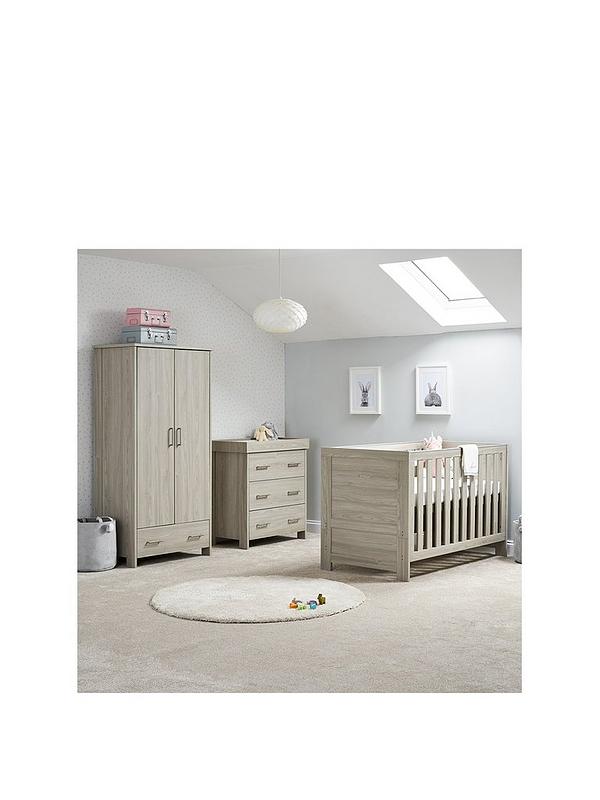 Obaby Nika 3 Piece Nursery Room Set, Nursery Furniture Sets Uk
