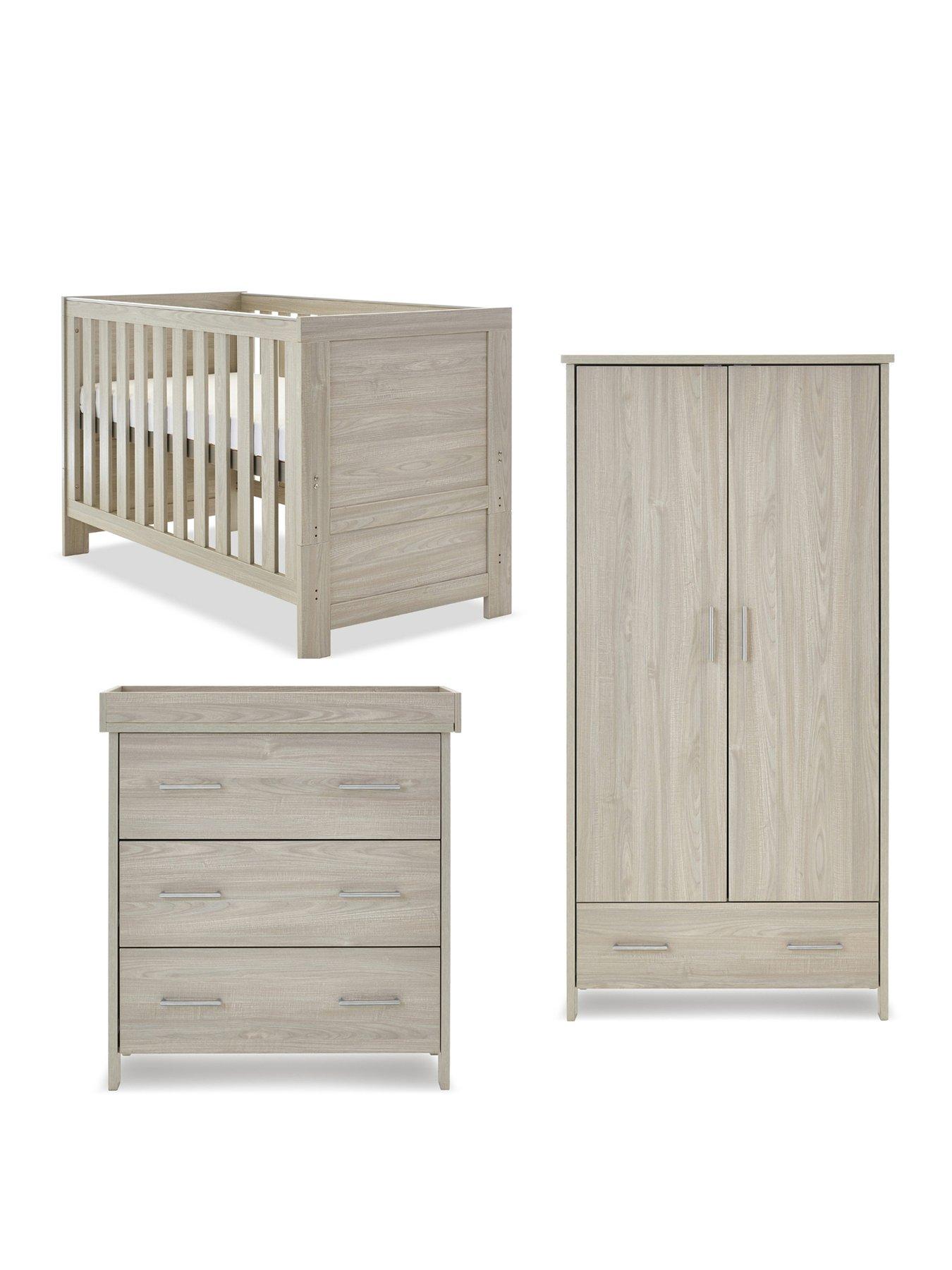 Obaby Nika 3-piece Nursery Room Set