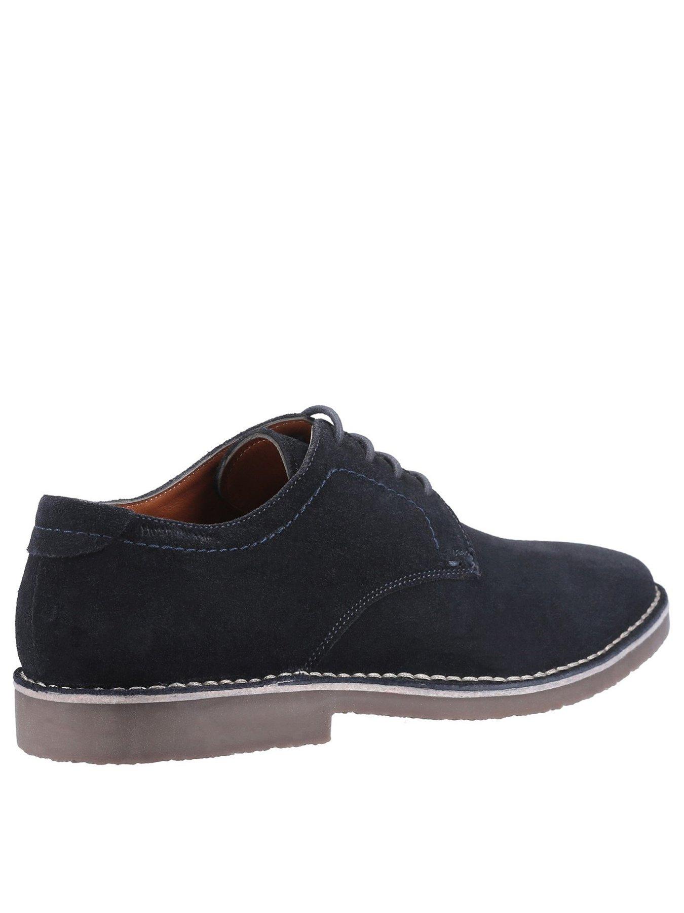 Hush Puppies Archie Desert Shoes - Navy | very.co.uk