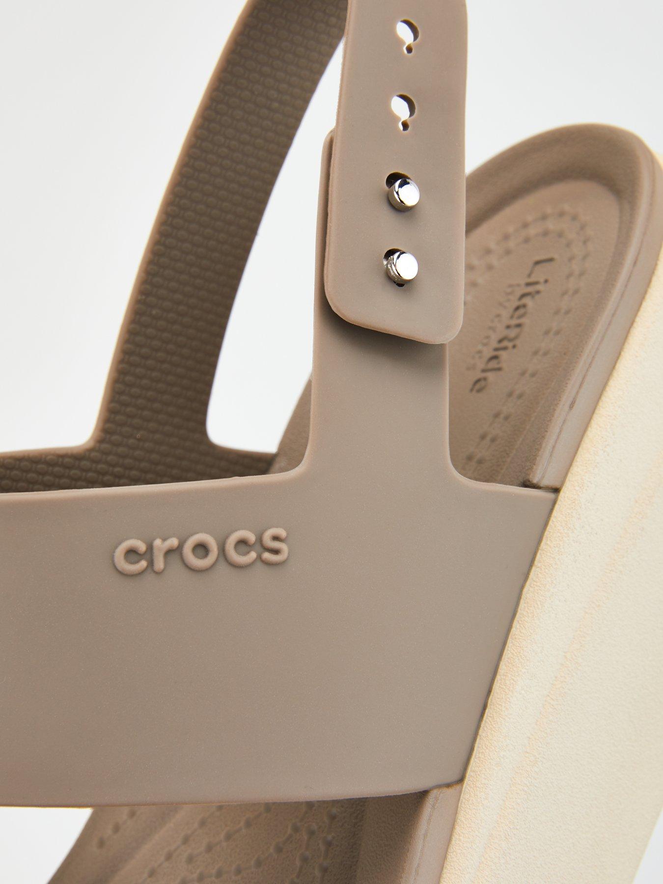 crocs wedges uk