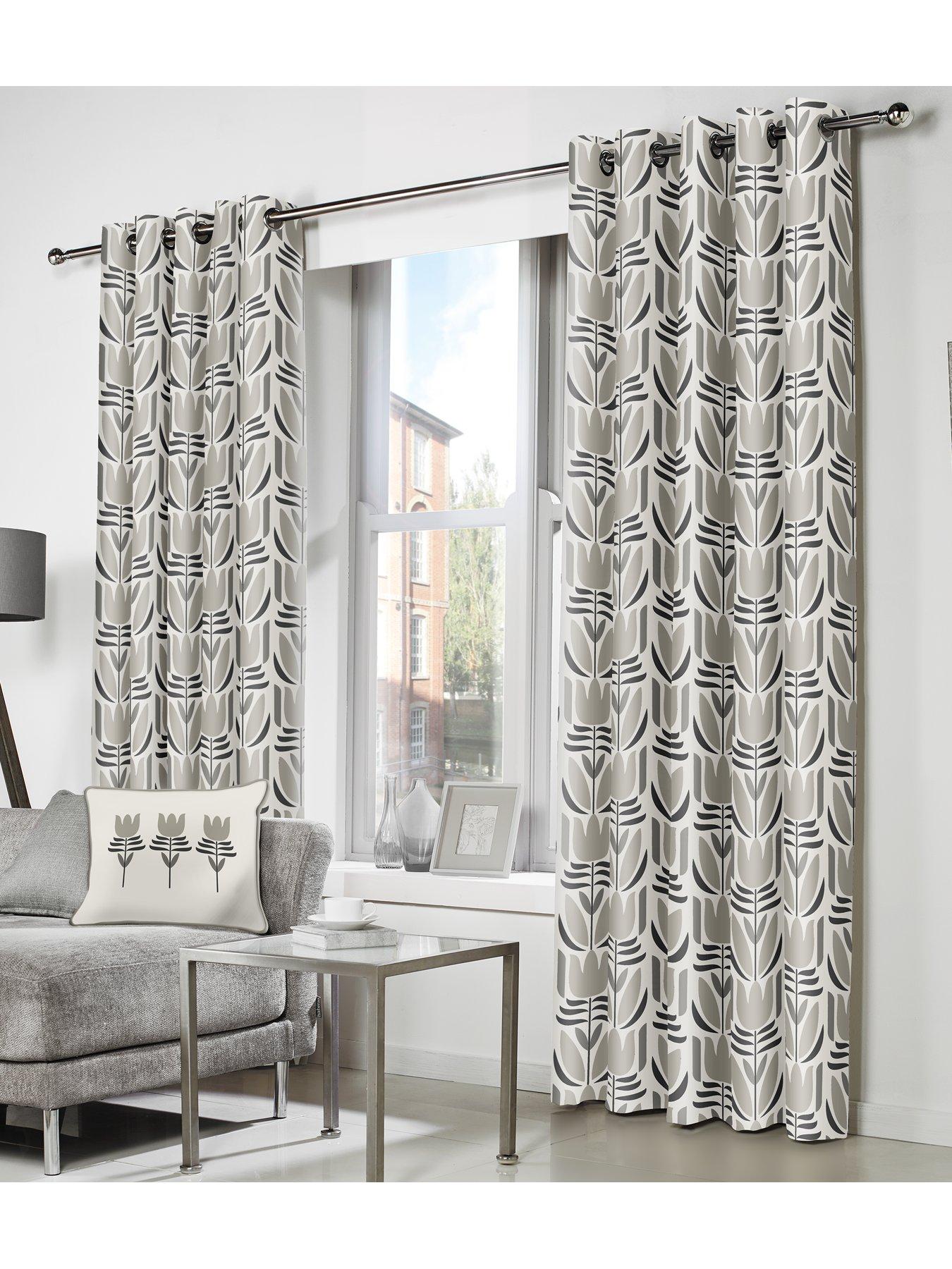 Fusion  Haldon Lined Eyelet Curtains review