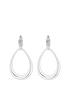  image of simply-silver-sterling-silver-cubic-zirconia-drop-earrings