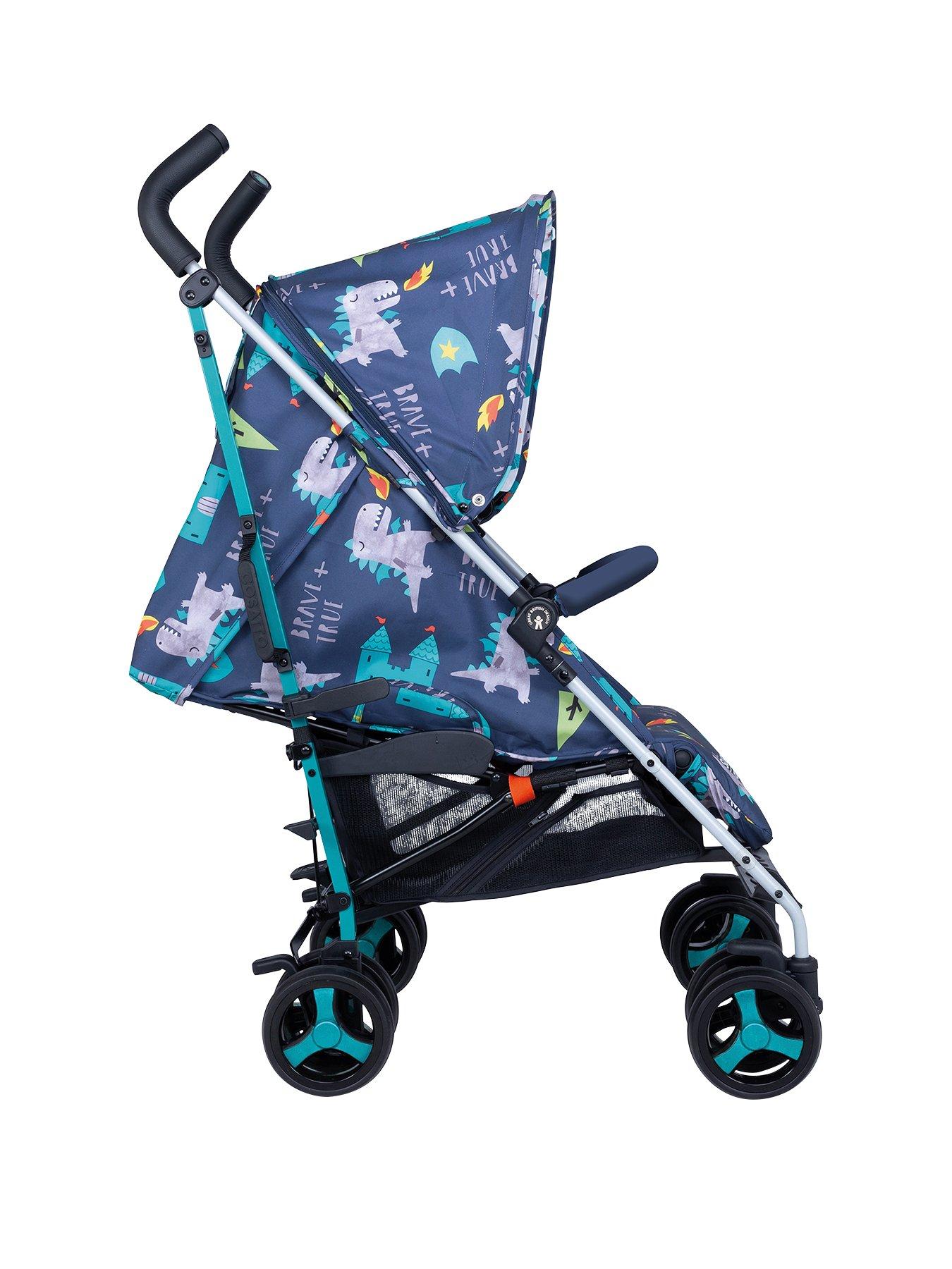 Image 2 of 6 of Cosatto Supa 3 Stroller with footmuff (0-25kg) - Dragon Kingdom
