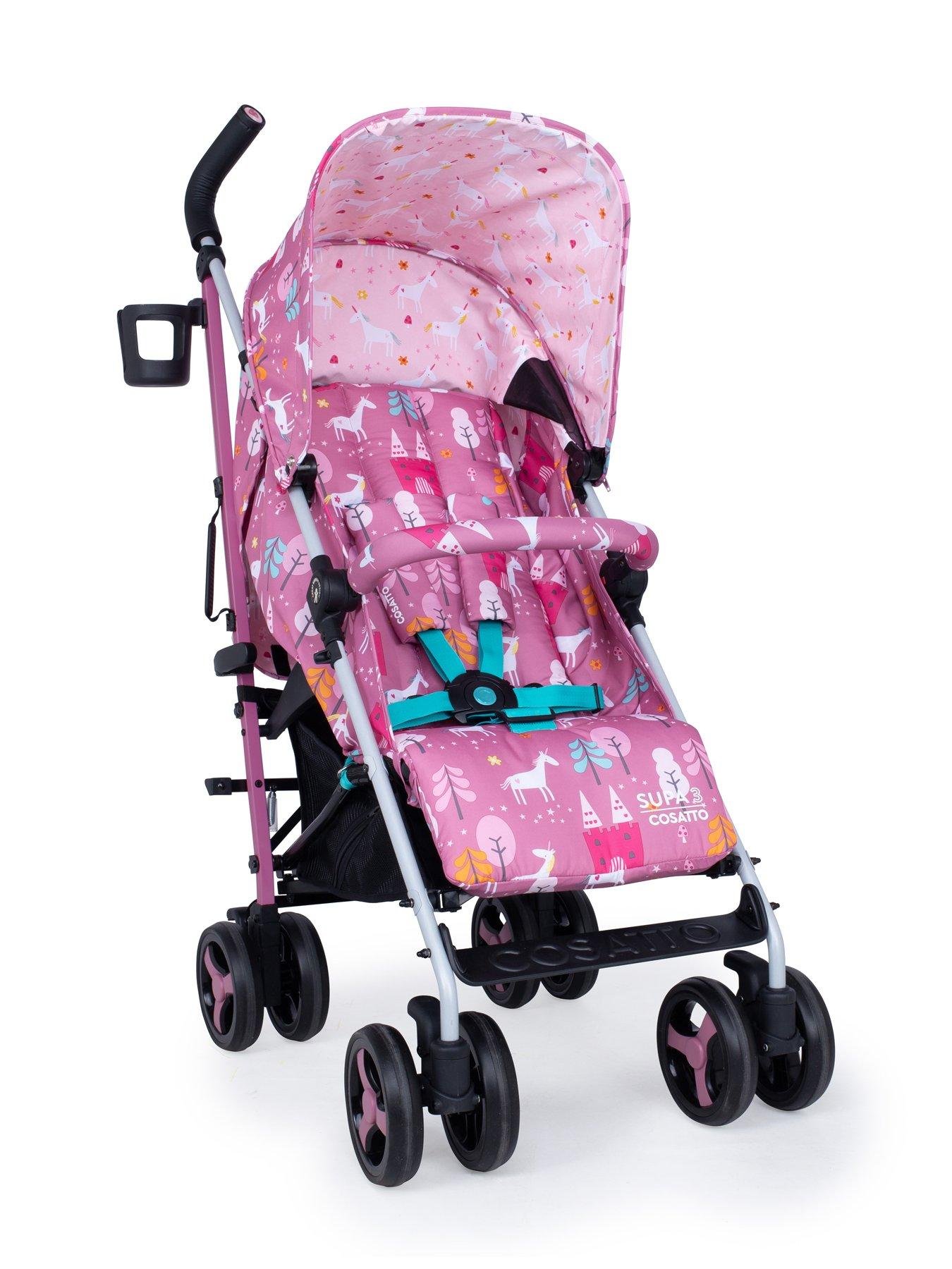 Image 2 of 8 of Cosatto Supa 3 Stroller with footmuff (0-25kg) - Unicorn Land