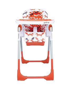 Product photograph of Cosatto Noodle 0 Highchair With Newborn Recline - Mister Fox from very.co.uk