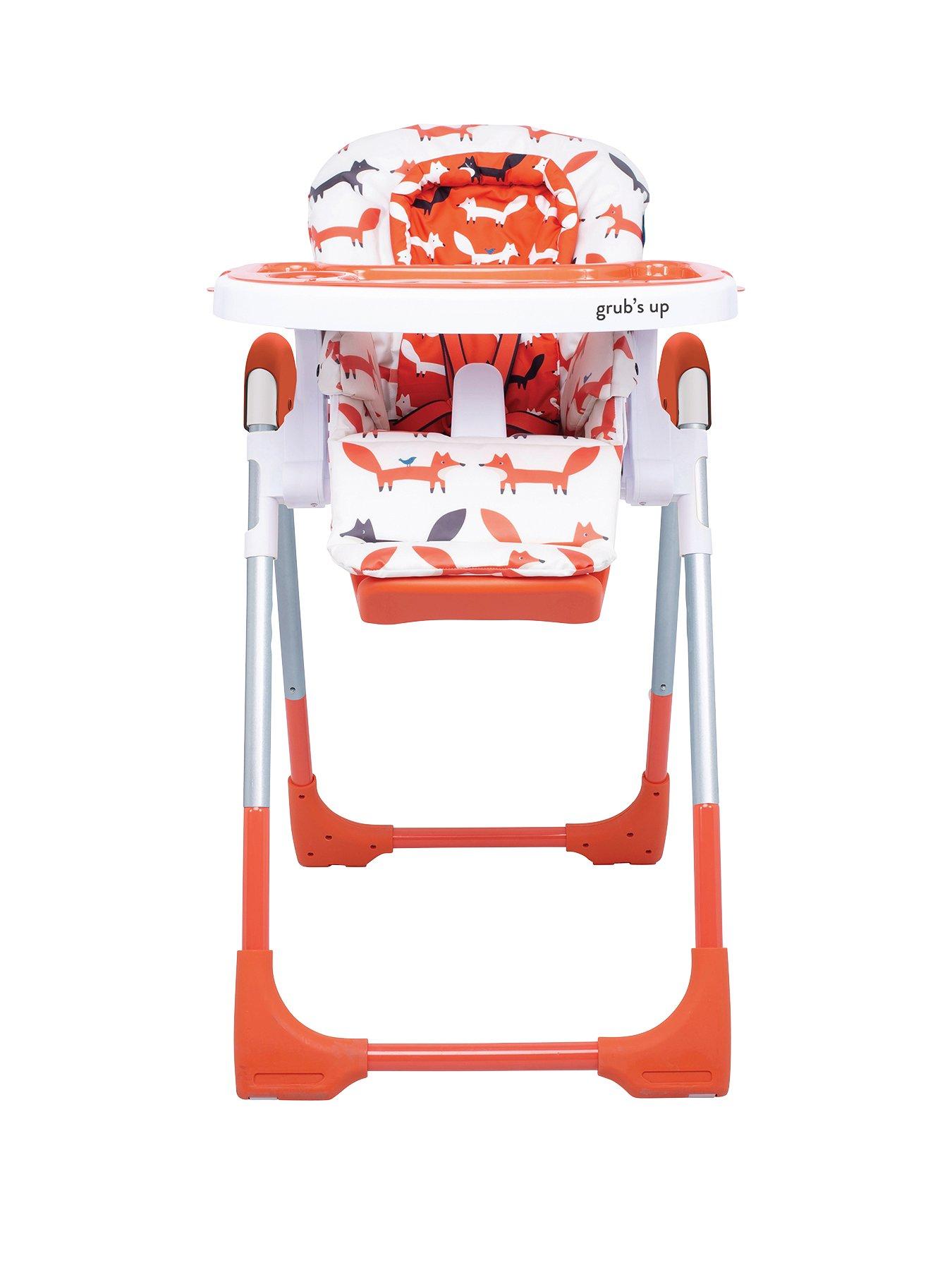 undefined Noodle 0+ Highchair, with newborn recline - Mister Fox