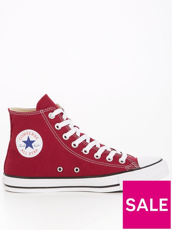 front image of converse-chuck-taylor-all-star-hi-tops-maroonnbsp