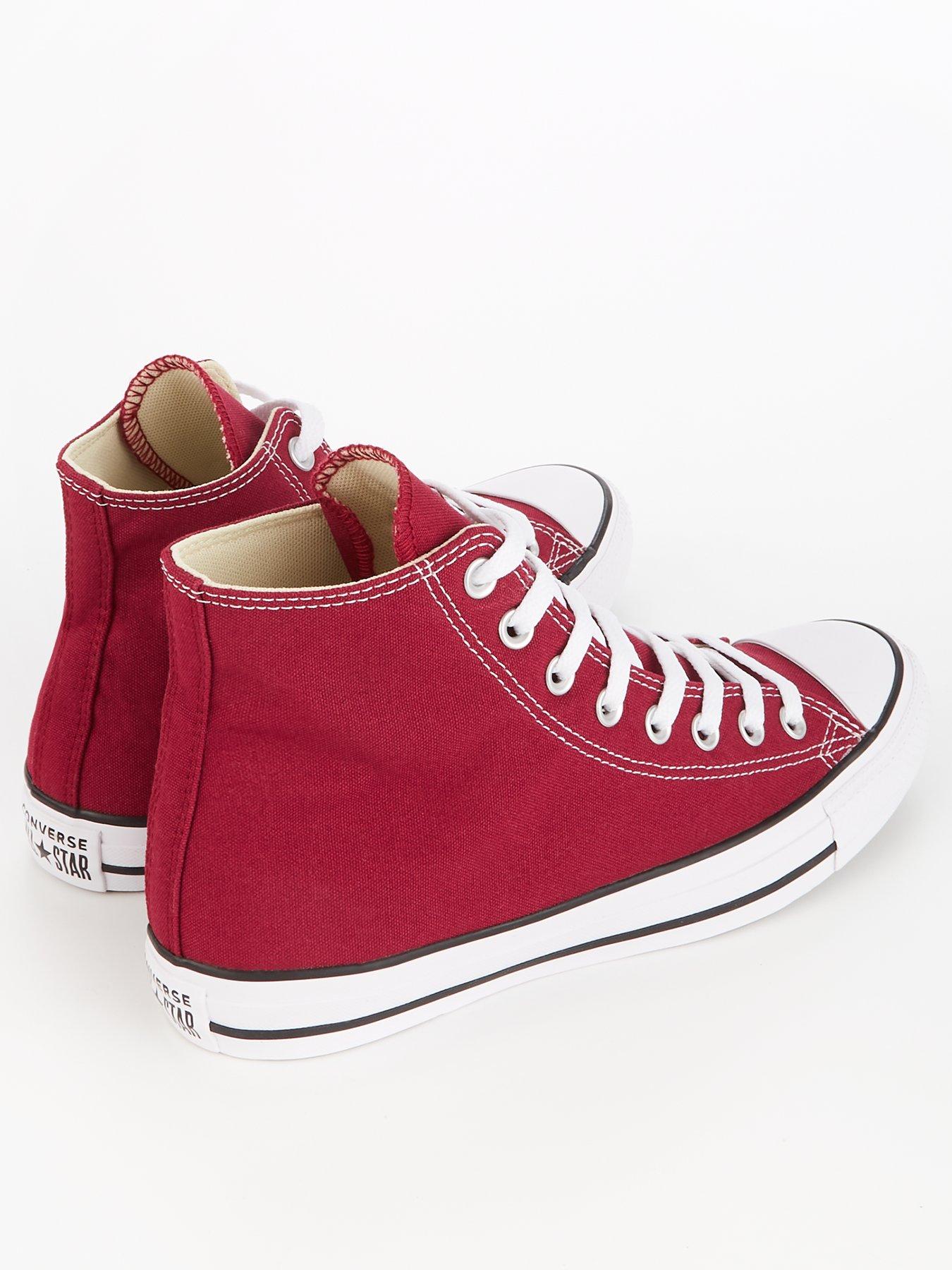 Wine converse deals high tops