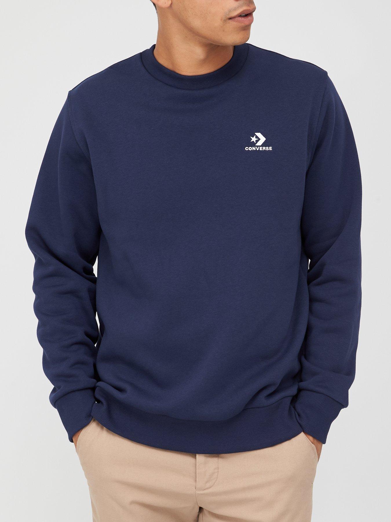 navy converse sweatshirt