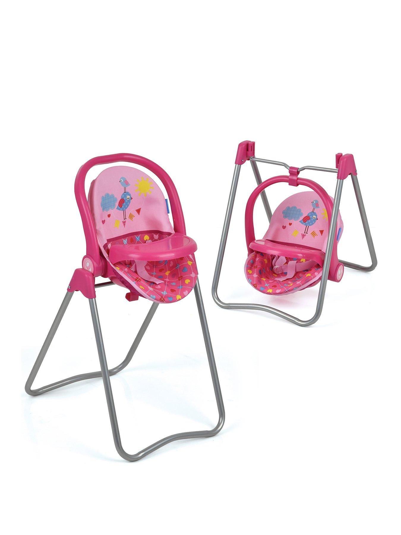 3 In 1 Doll'S Highchair (Birdie Heart Fabric). review