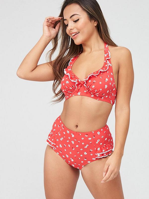 Women's Sunset Beach Halter Underwired Top Bikini Pour Moi