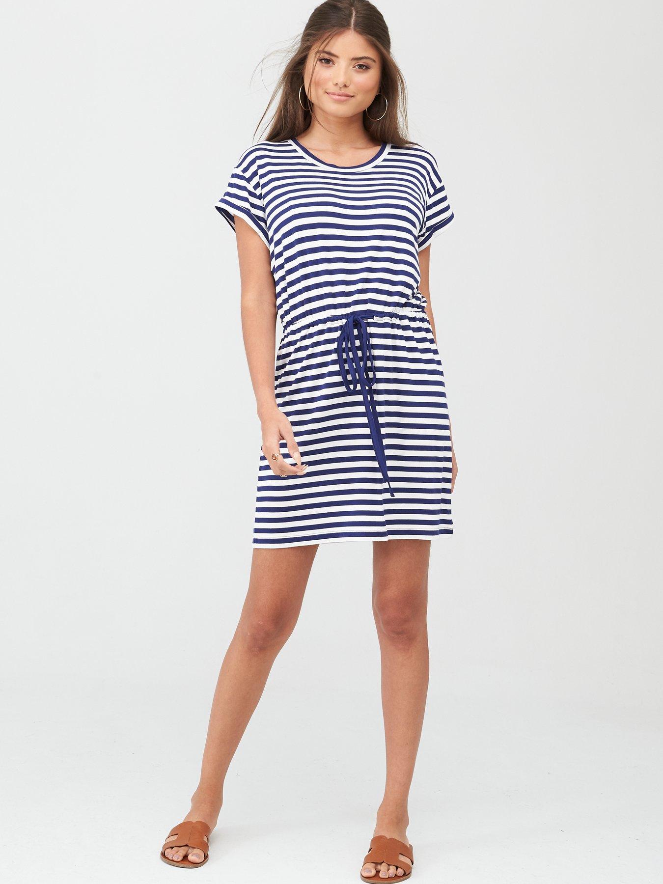 navy t shirt dress uk