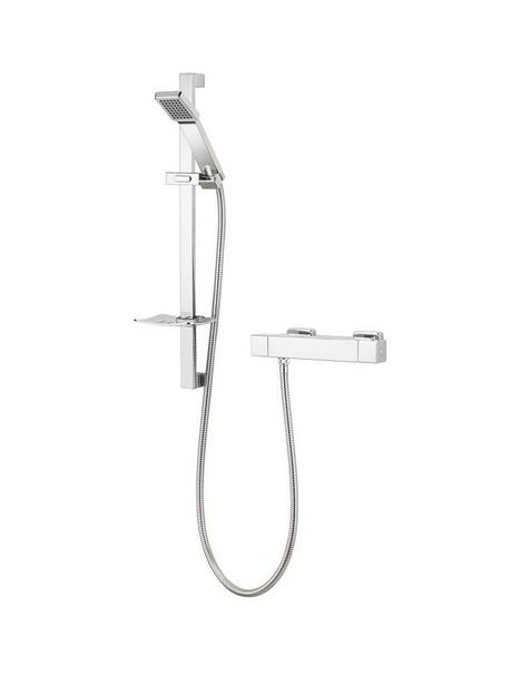 aqualisa-square-bar-valve-mixer-shower