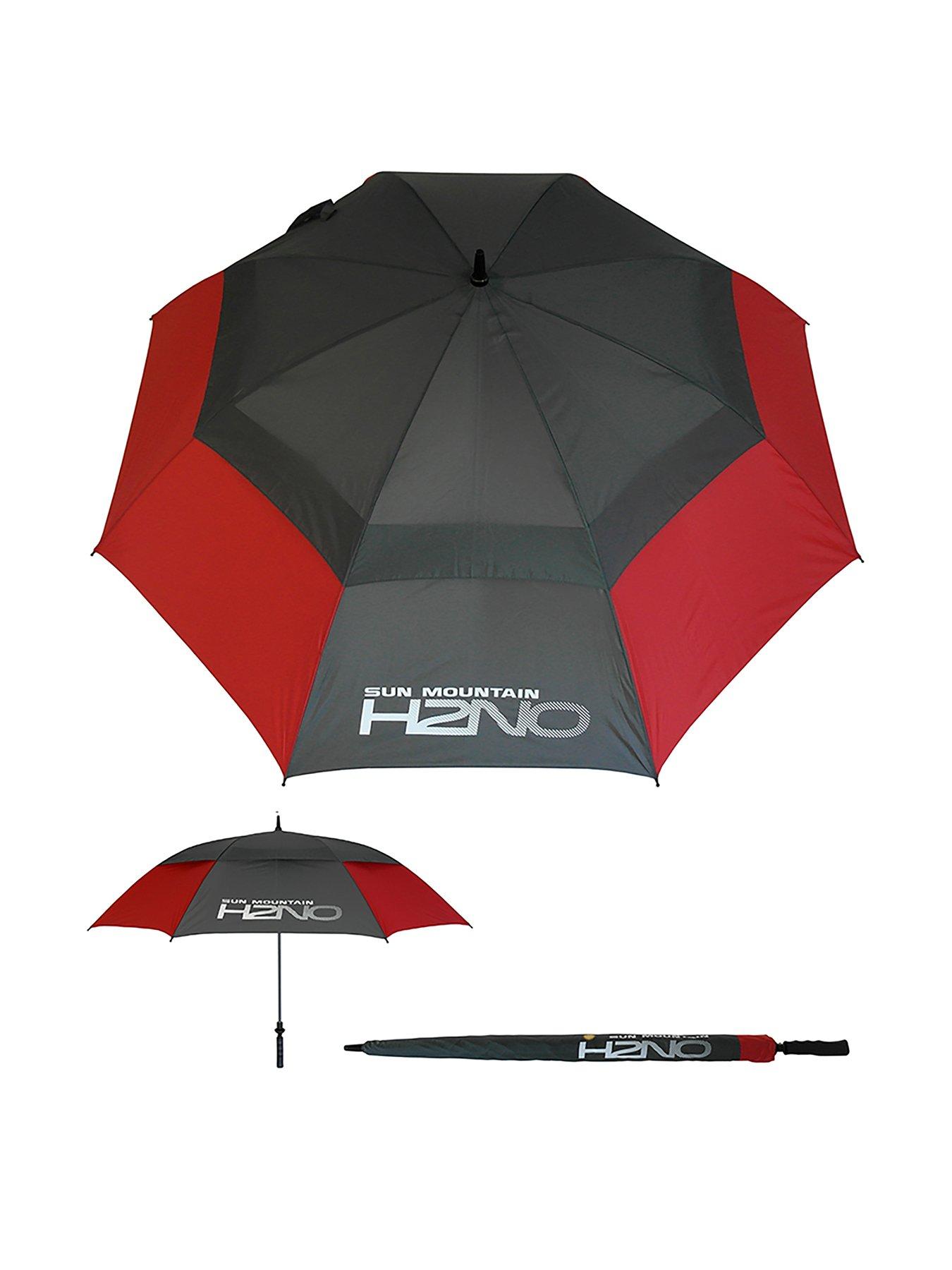 Sun Mountain H2NO Dual Canopy Windproof Large Golf Umbrella 68