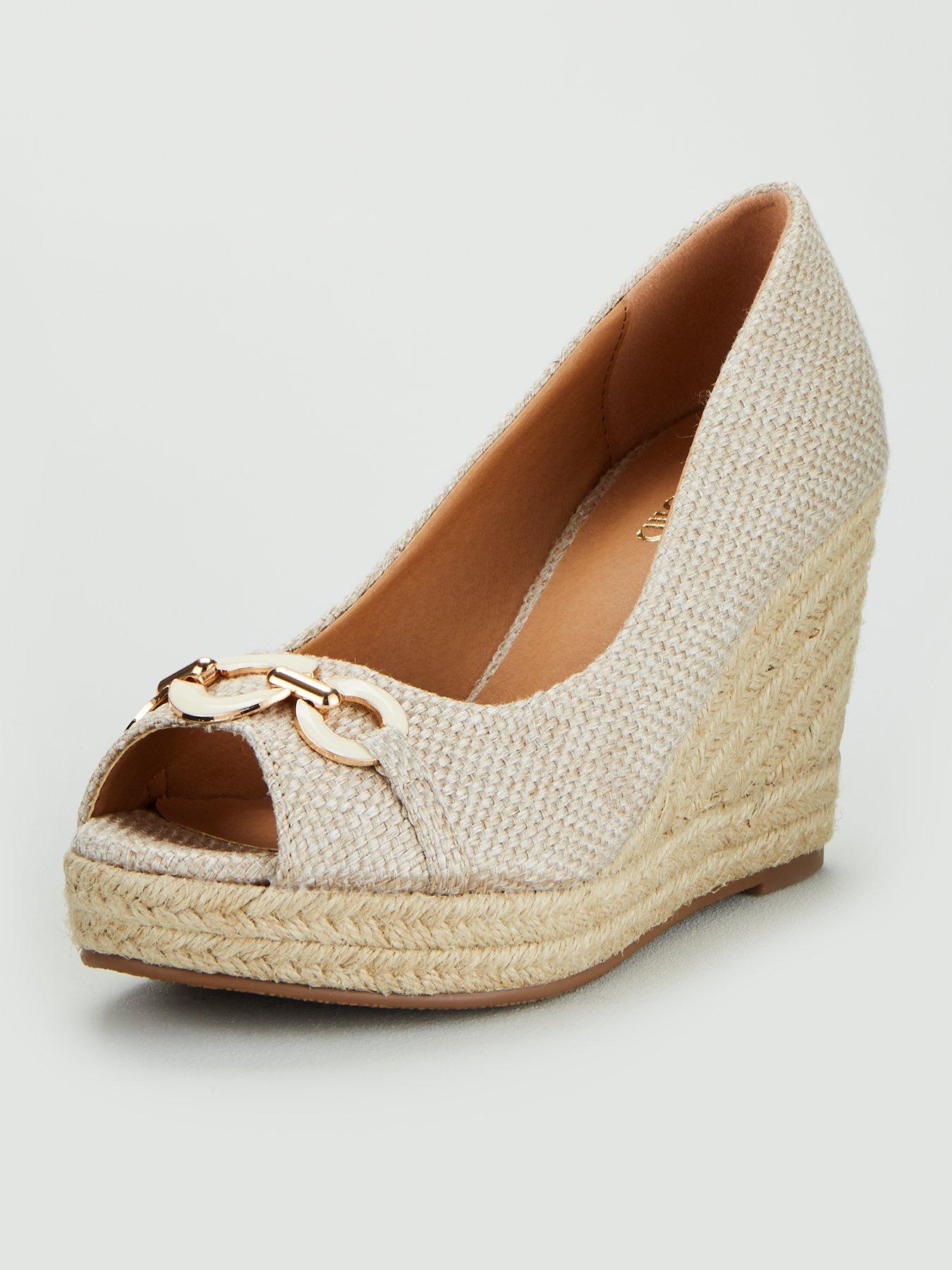 wallis espadrille wedge