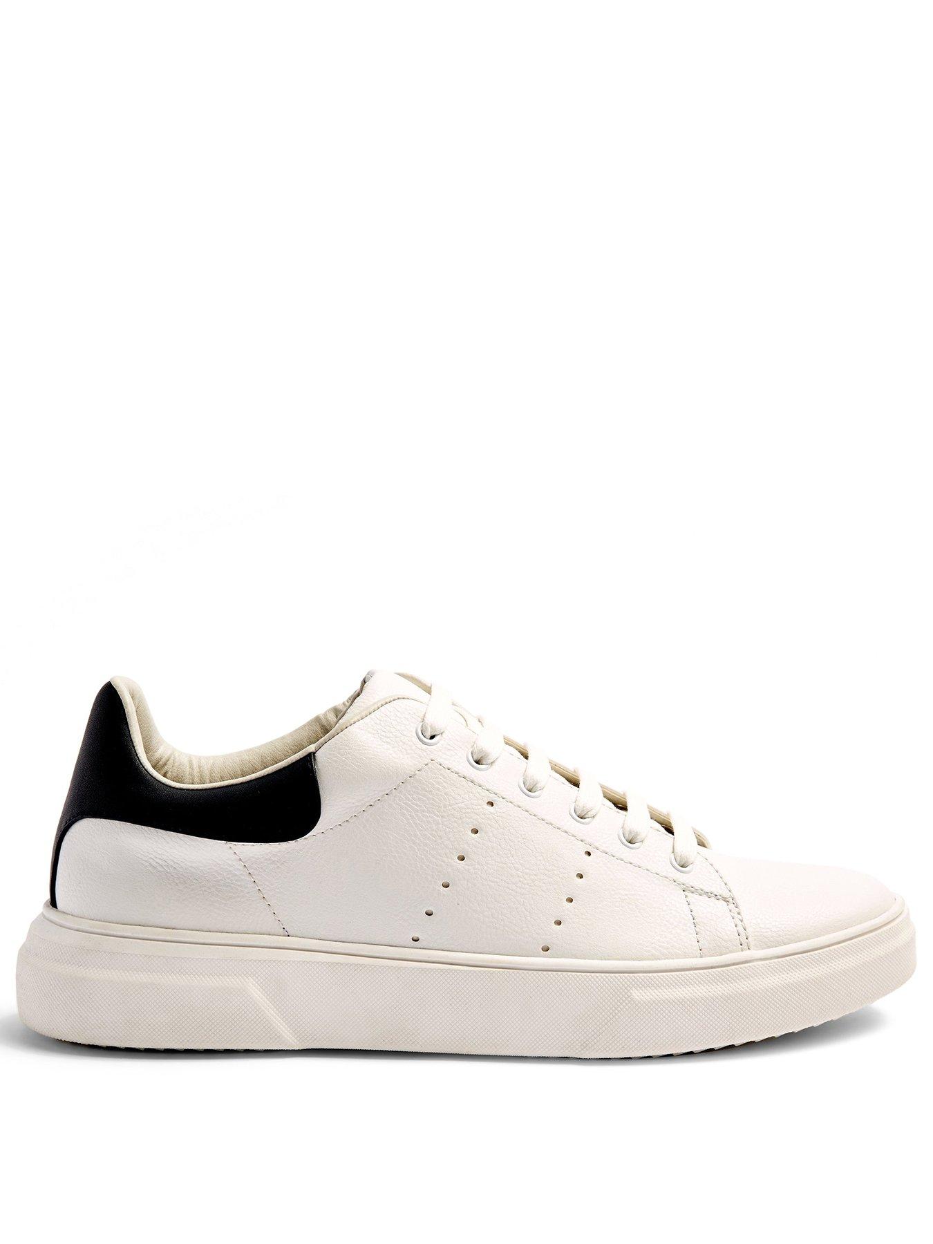 white wedge trainers uk