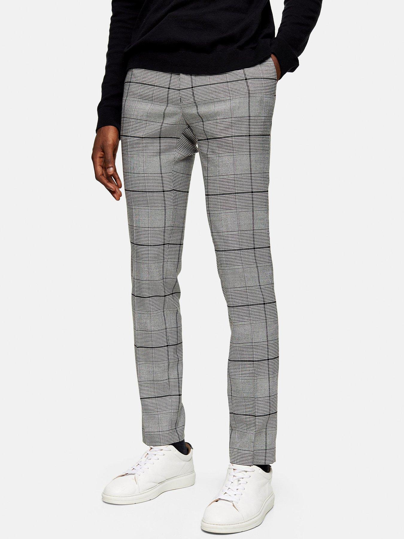 Topman Large Check Trousers review