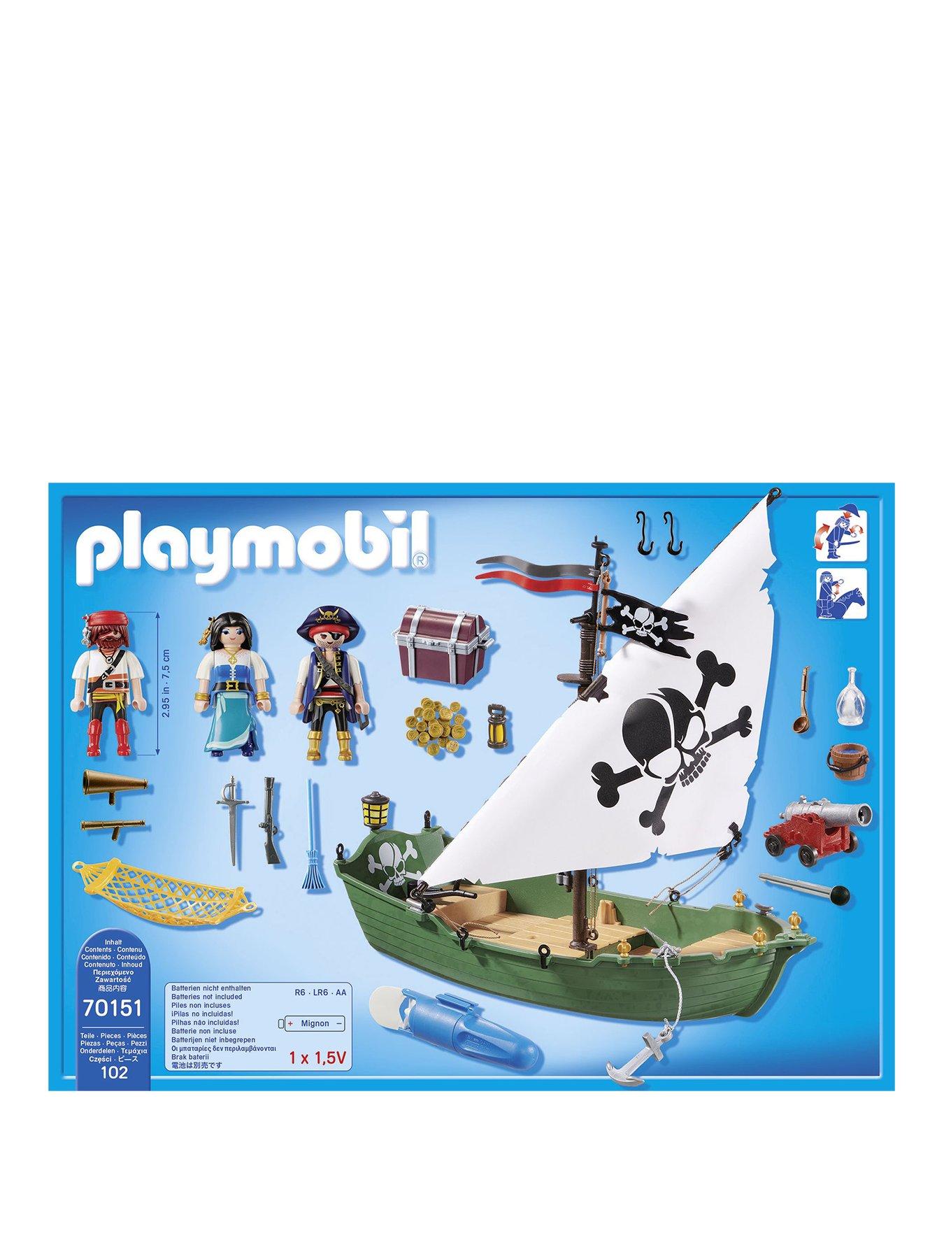 playmobil boat motor goes backwards