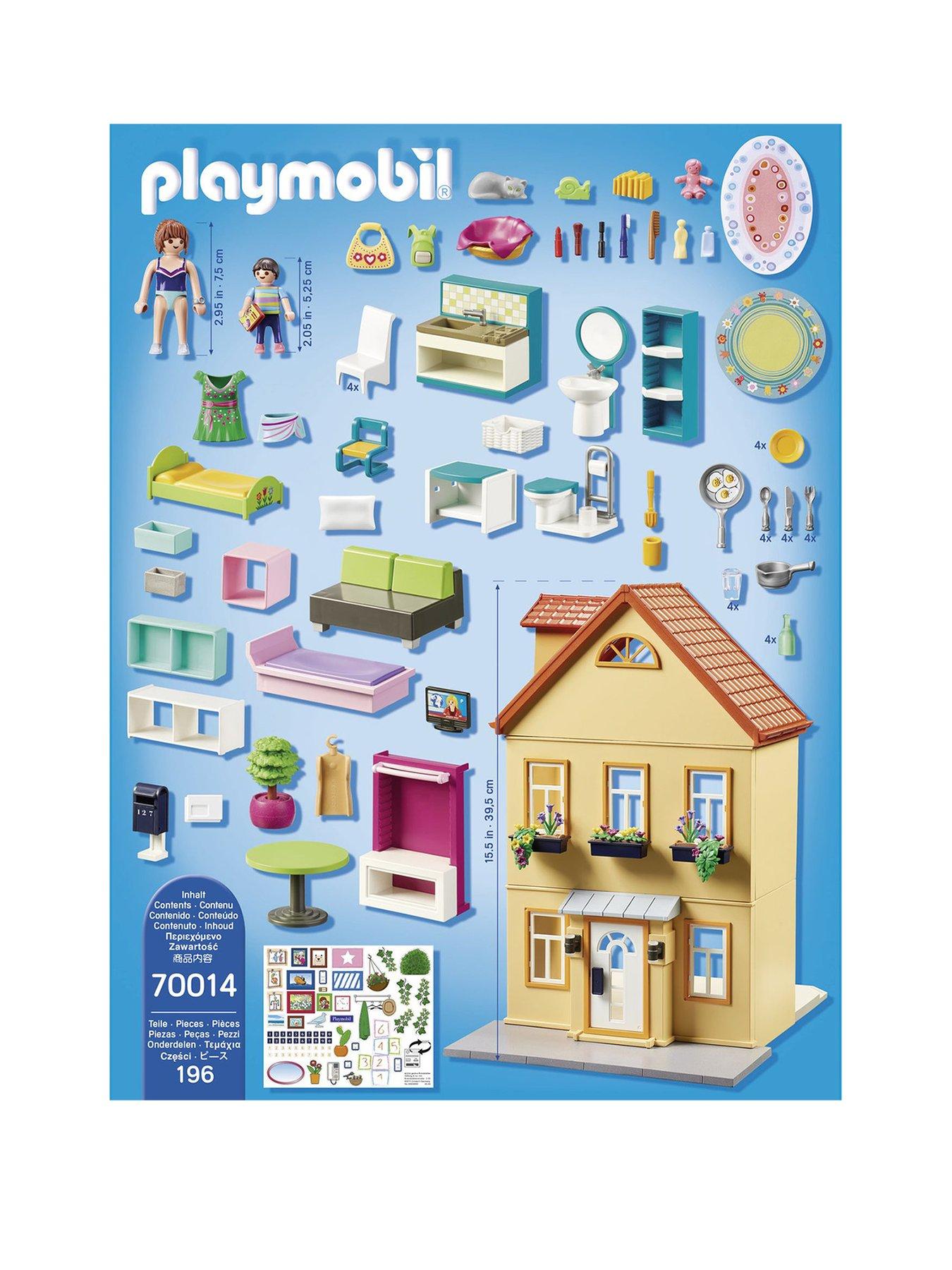 playmobil house city life