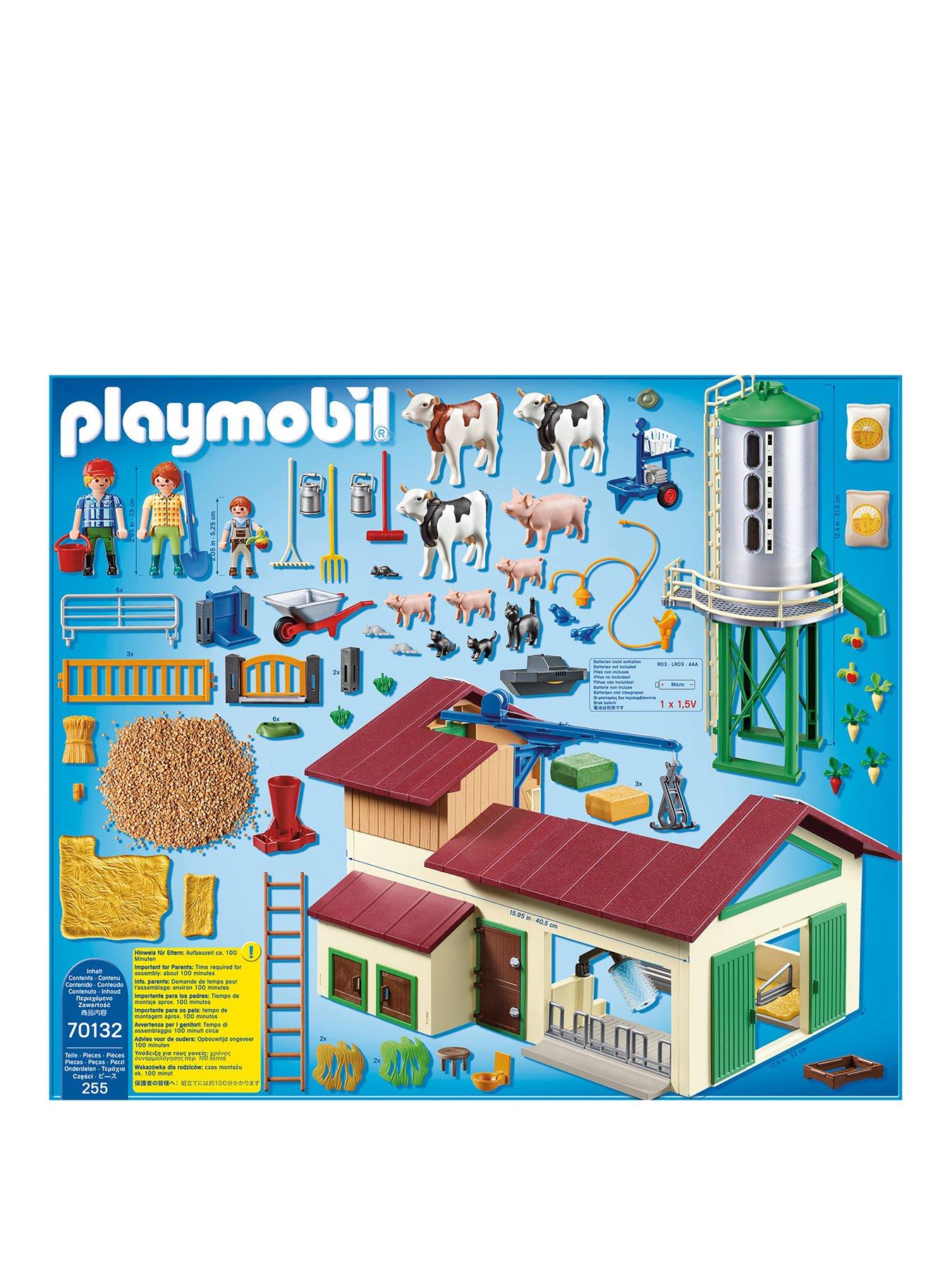 playmobil farm animals