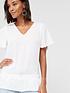 v-by-very-pleated-hem-fluted-short-sleeve-top-ivoryoutfit