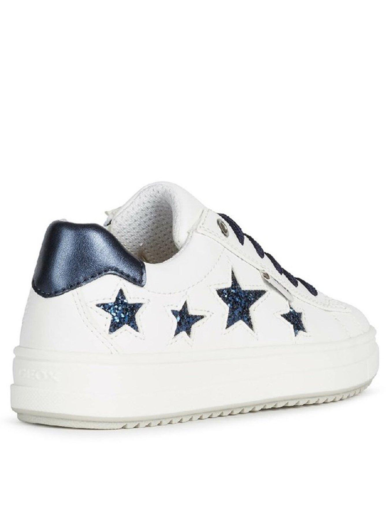 geox white trainers