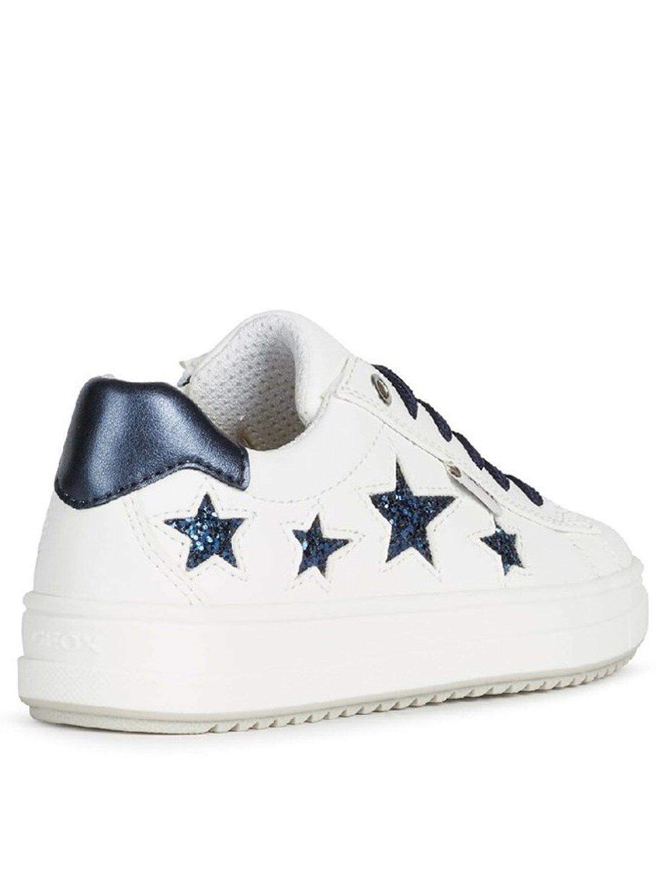 girls navy trainers