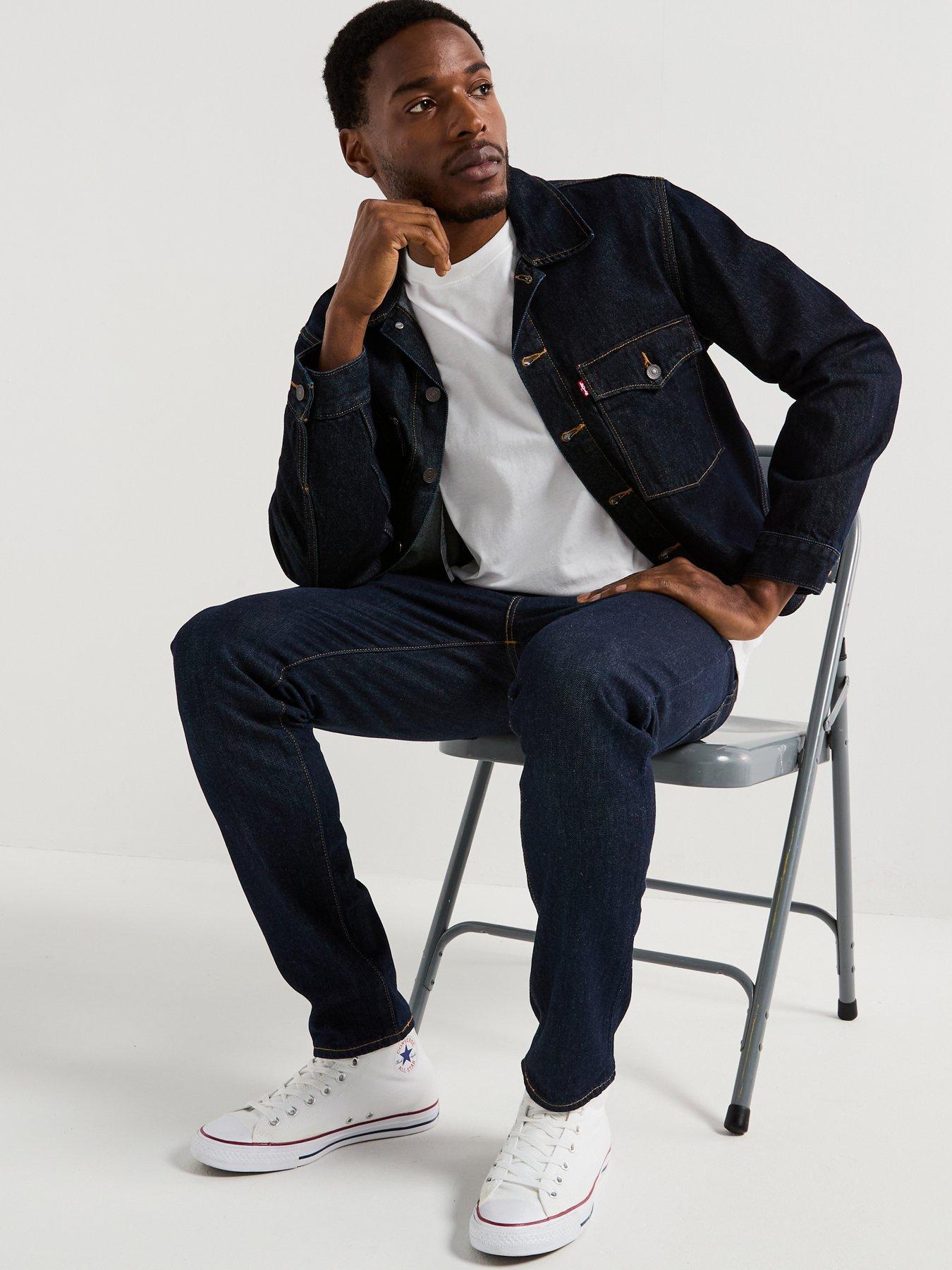 Image 5 of 6 of Levi's 512 Slim Taper Fit Jeans - Dark Blue