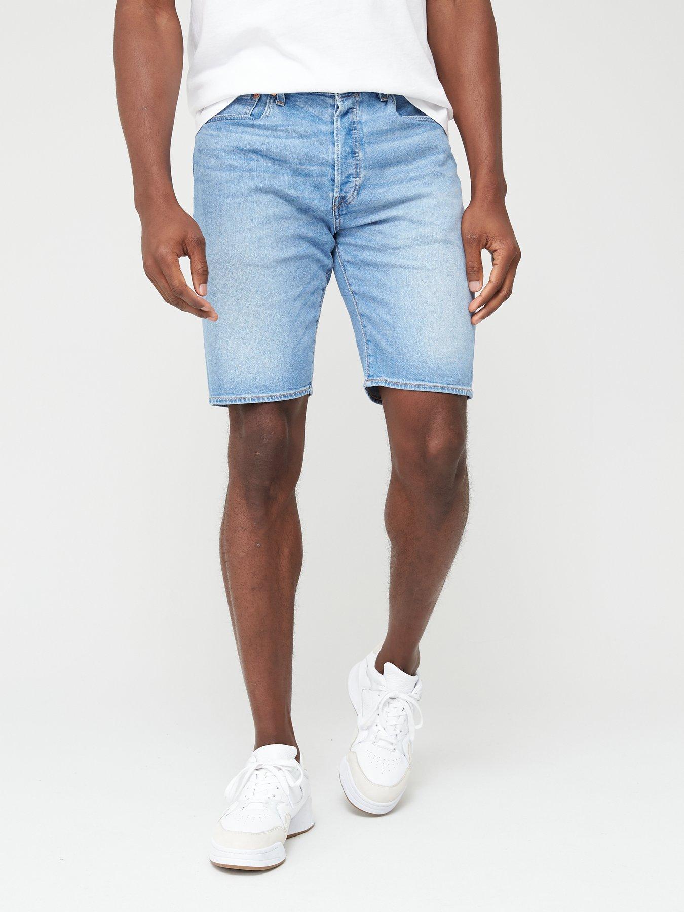 levis 501 hemmed shorts