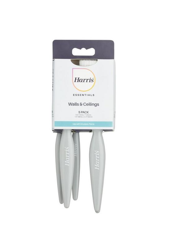 stillFront image of harris-essentials-walls-amp-ceilings-paint-brushes-5-pack