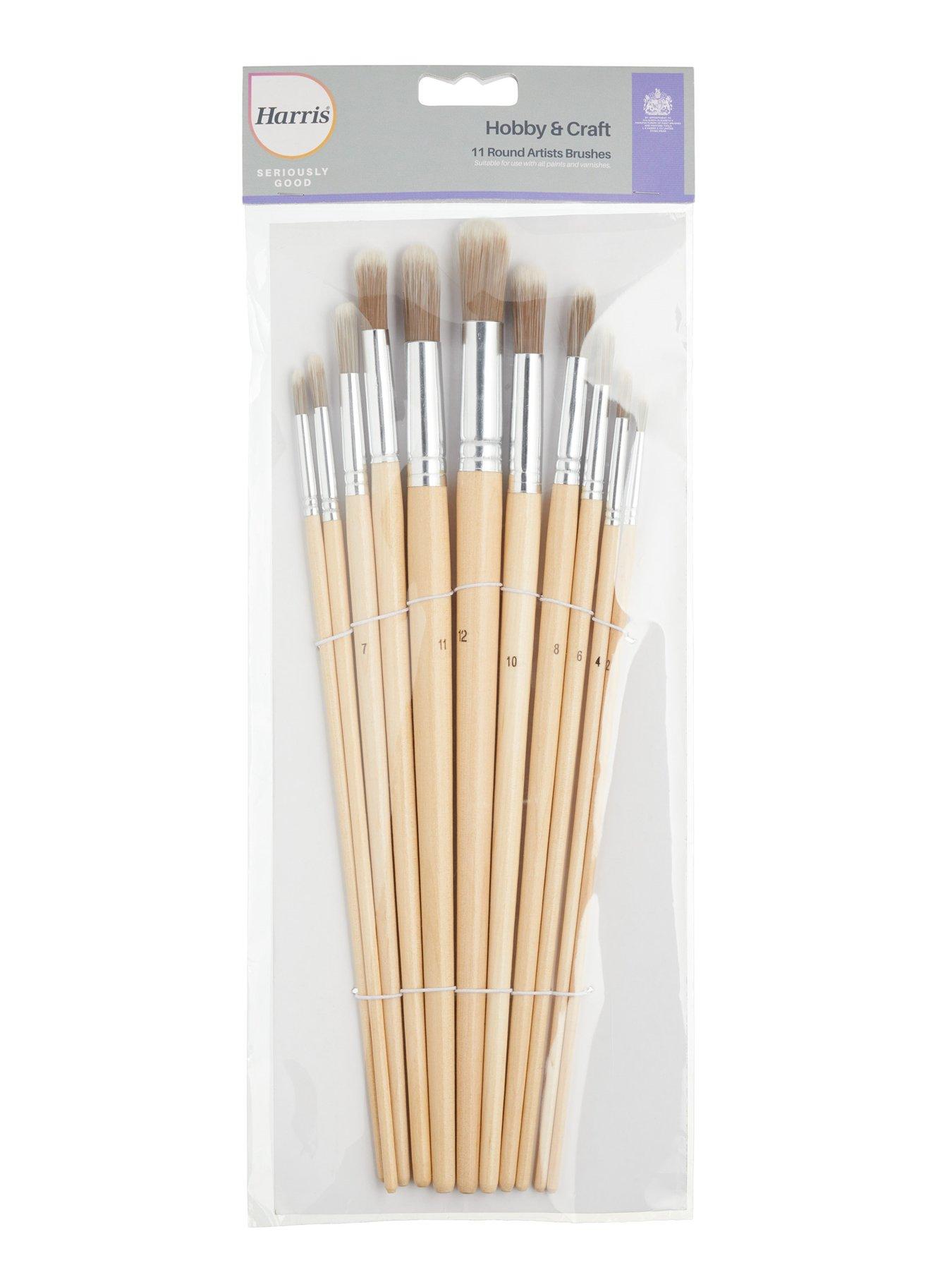 Image 2 of 3 of Harris Seriously Good Artist Paint Brushes 11 Pack