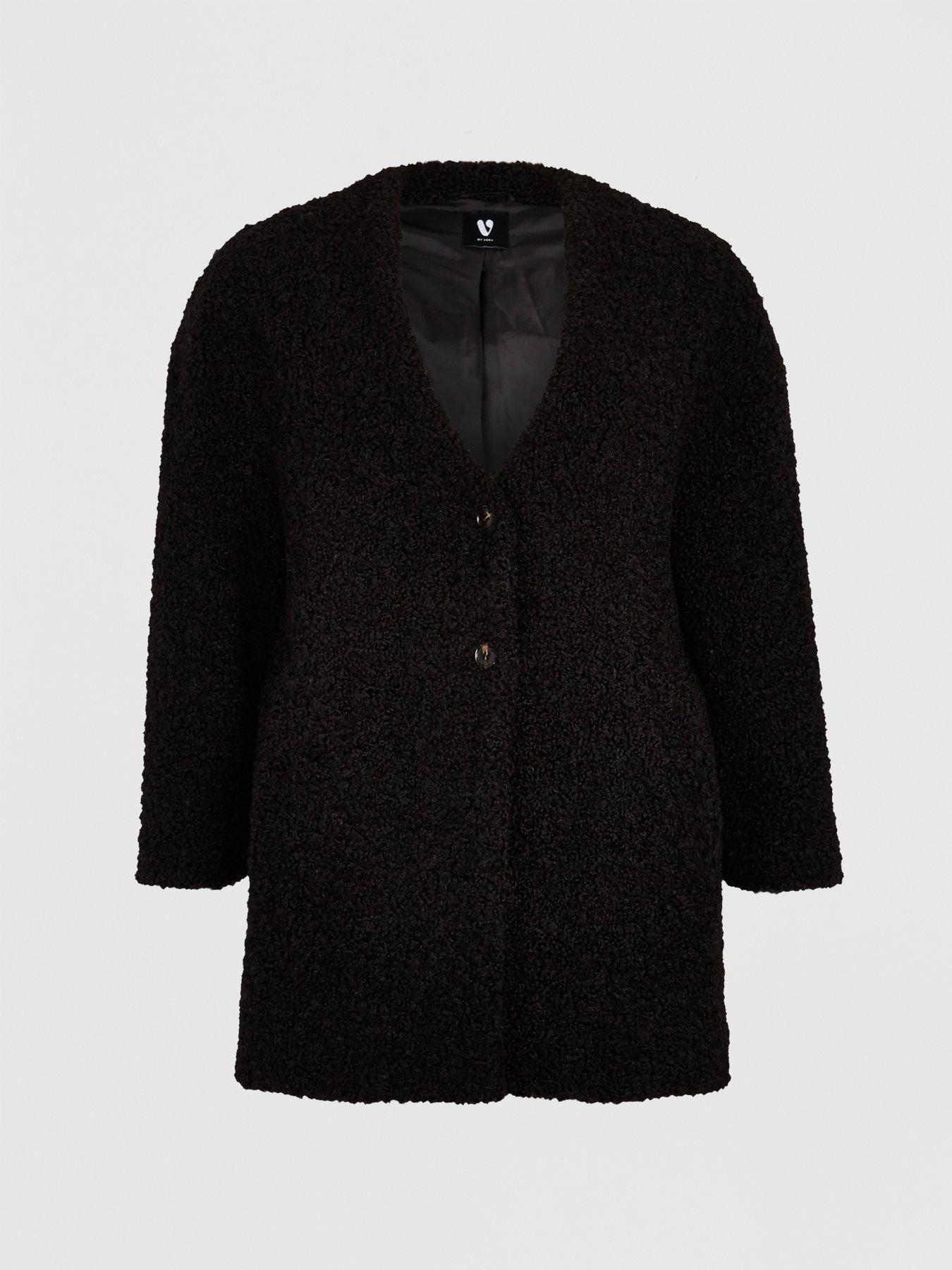 curve teddy coat