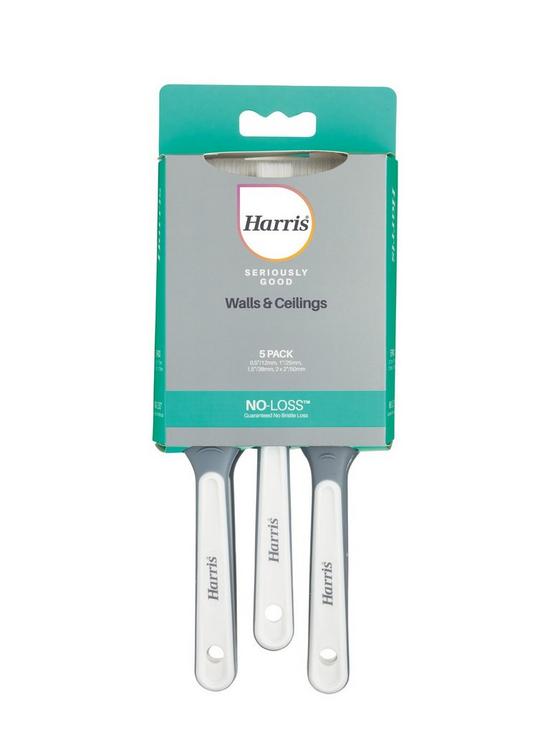 stillFront image of harris-seriously-good-walls-amp-ceilings-paint-brushes-5-pack
