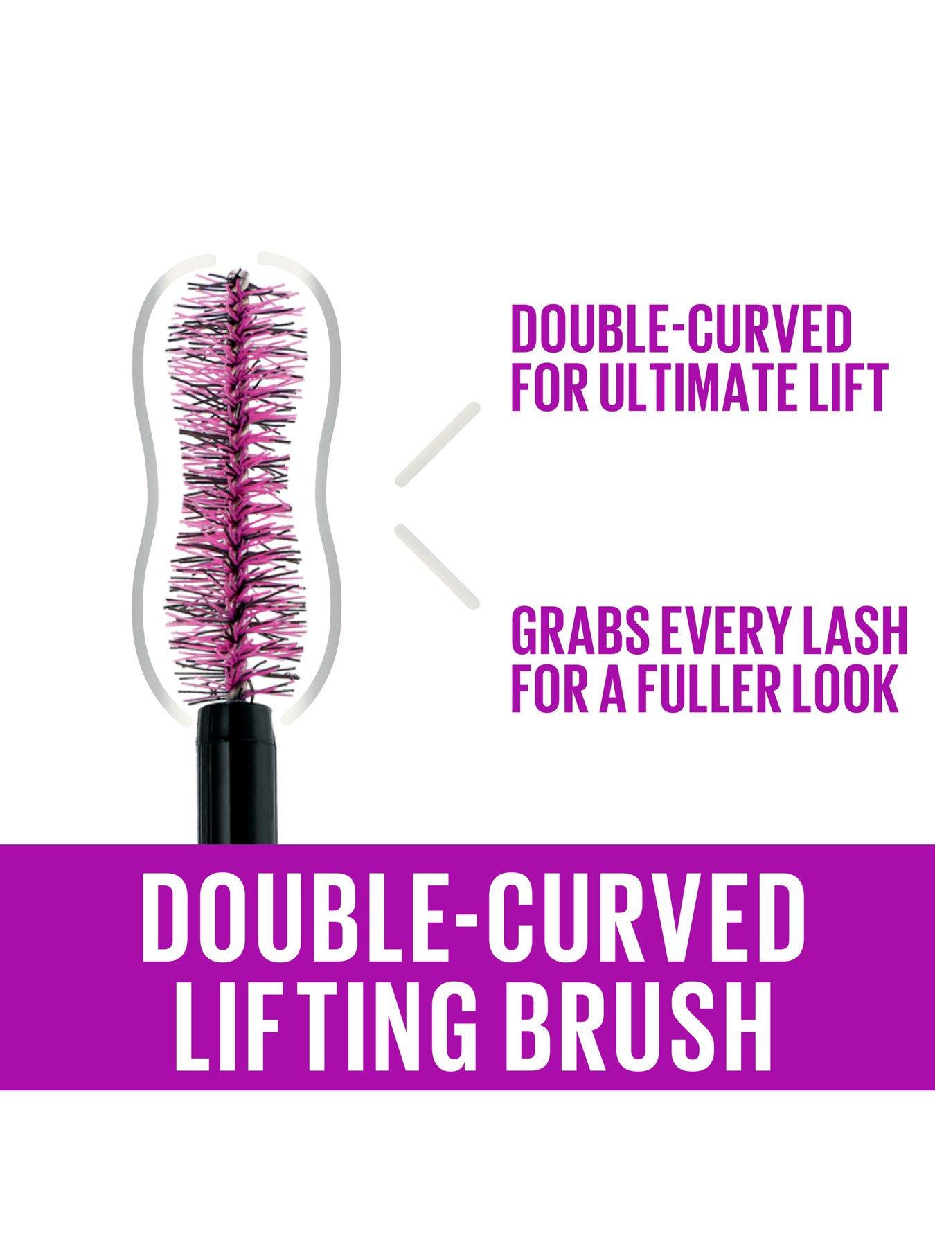 Image 4 of 5 of MAYBELLINE The Falsies Instant Lash Lift Look Lengthening Volumising Mascara 01 Black