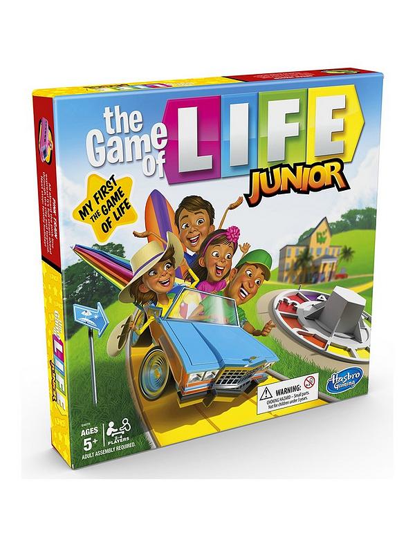 Game of Life Junior JR Board Game by Hasbro 2 to 4 Players Ages 5 Up NEW 