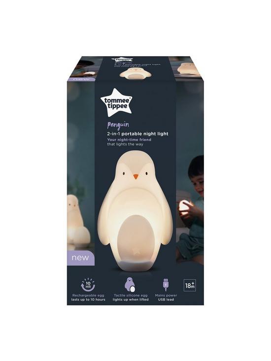 stillFront image of tommee-tippee-penguin-2-in-1-portable-night-light