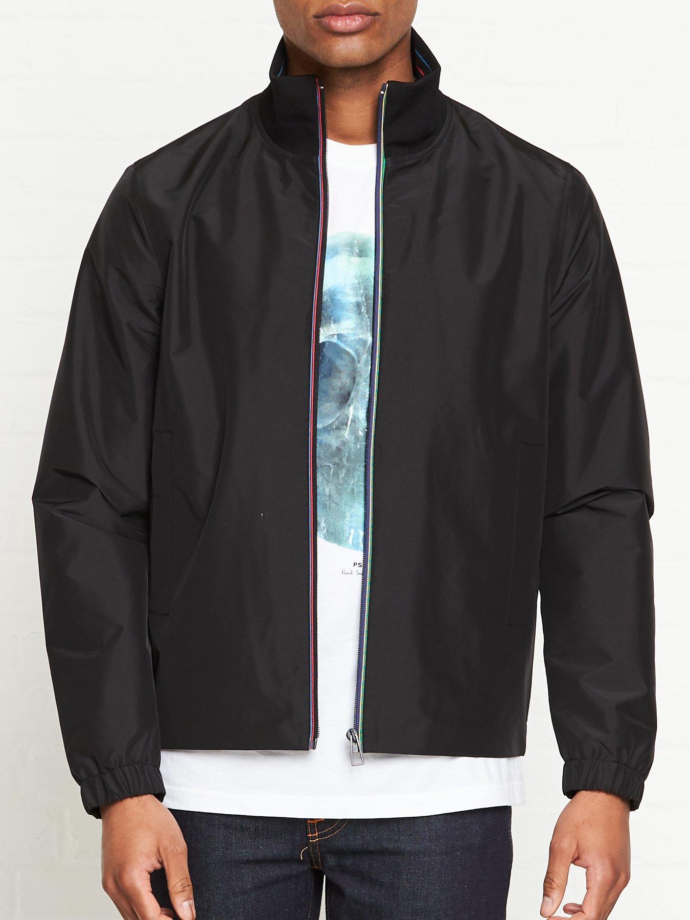 paul smith black bomber jacket